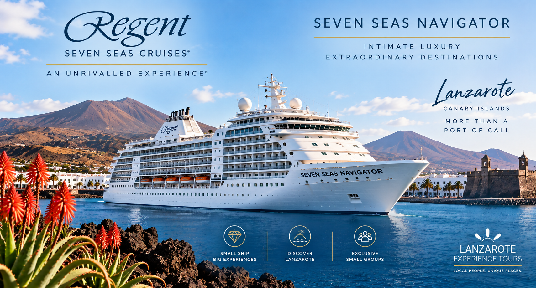 seven seas navigator cruise lanzarote port cal 2026 2027