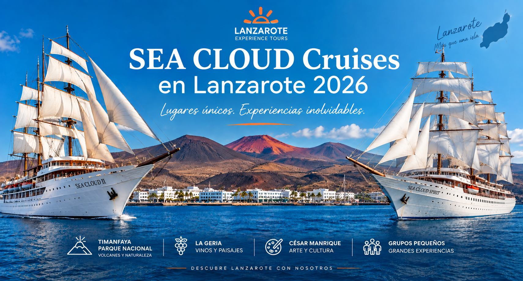 Sea Cloud Cruises español lanzarote port cal 2026 2027