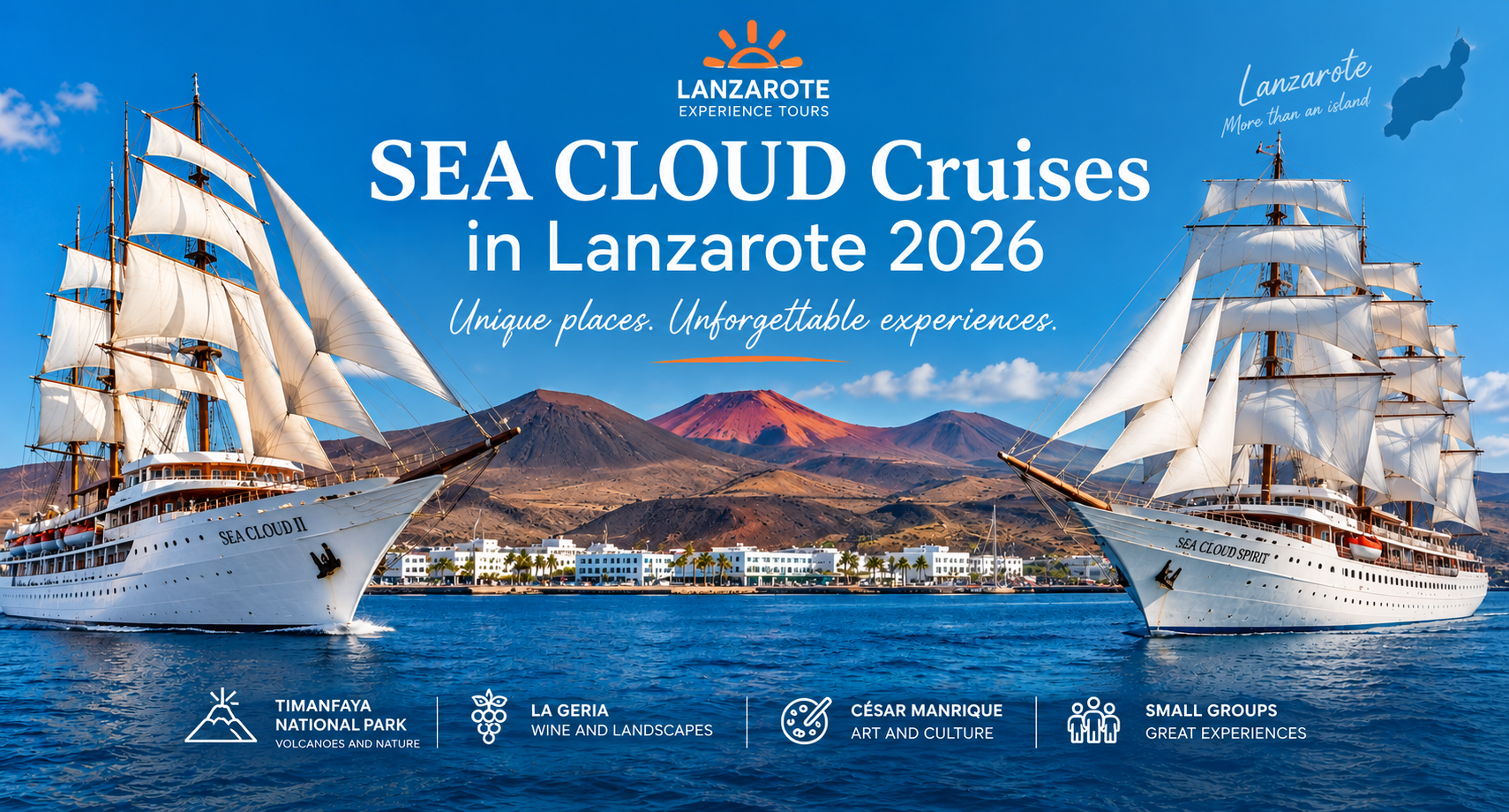 Sea Cloud Cruises english lanzarote port call 2026 2027
