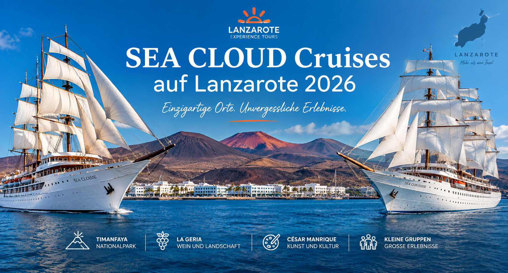 Sea Cloud Cruises aleman lanzarote port call 2026 2027