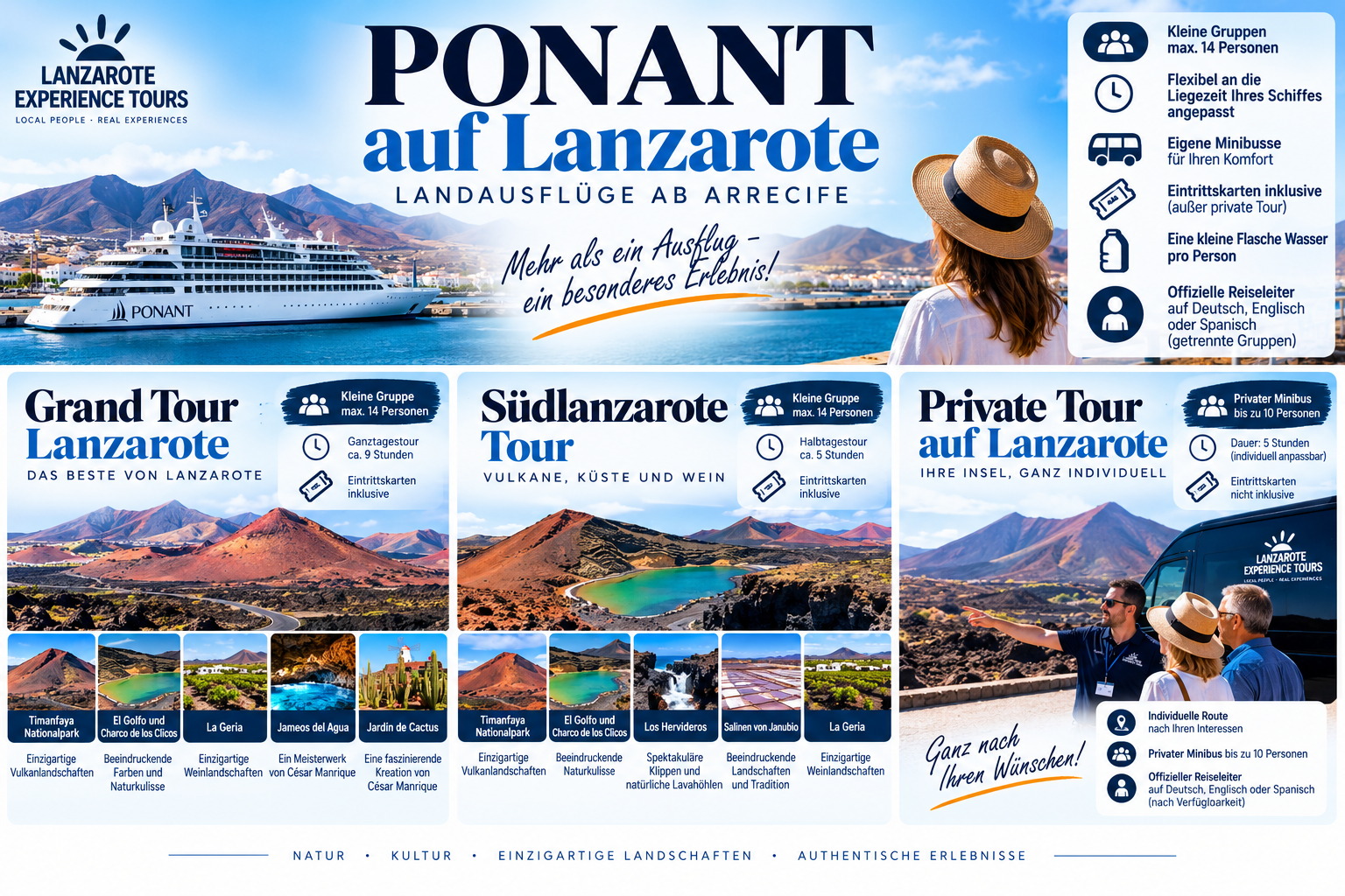 exc g tour sur y privada en aleman para cruceros