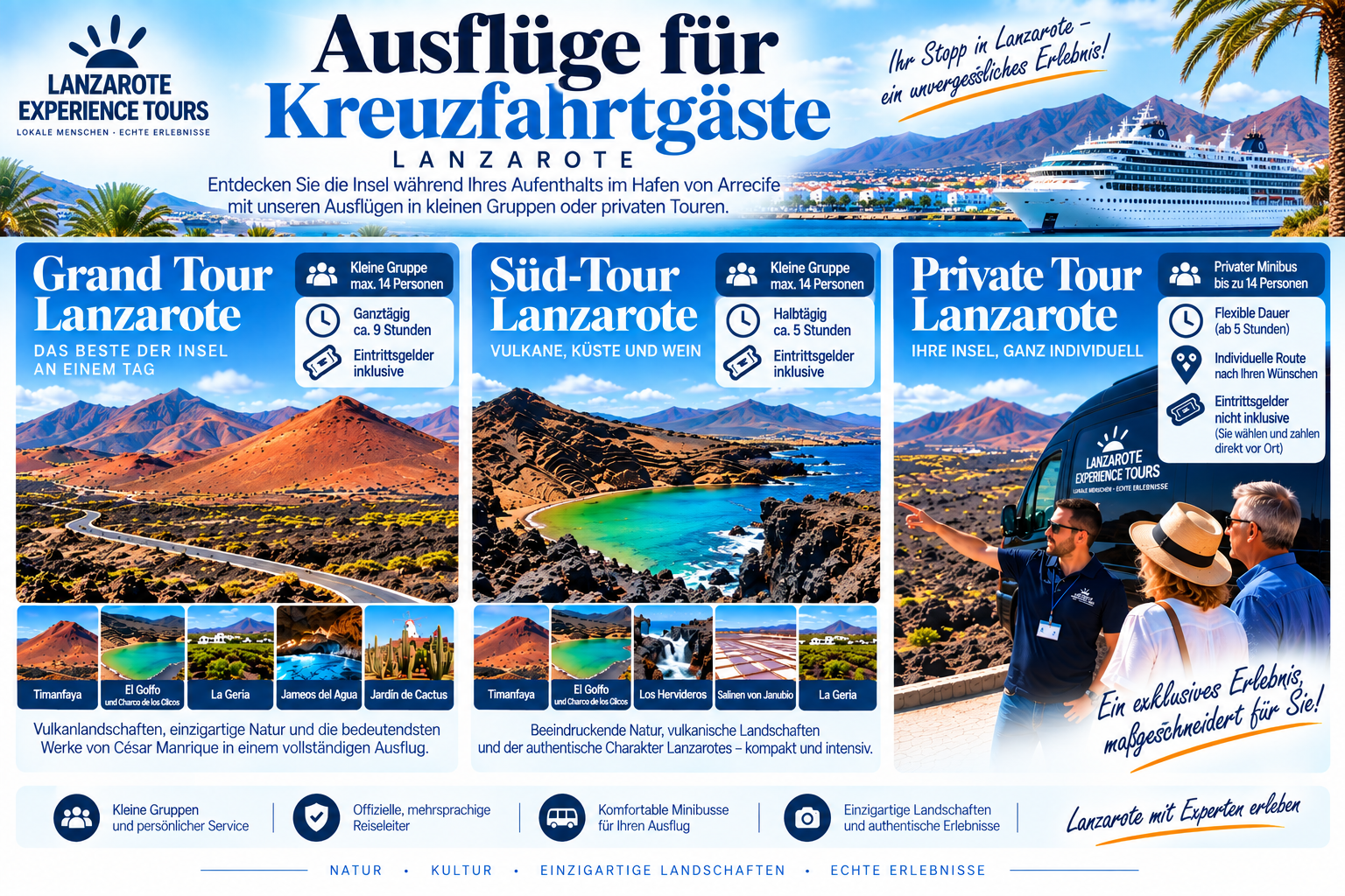 exc para cruceros en aleman