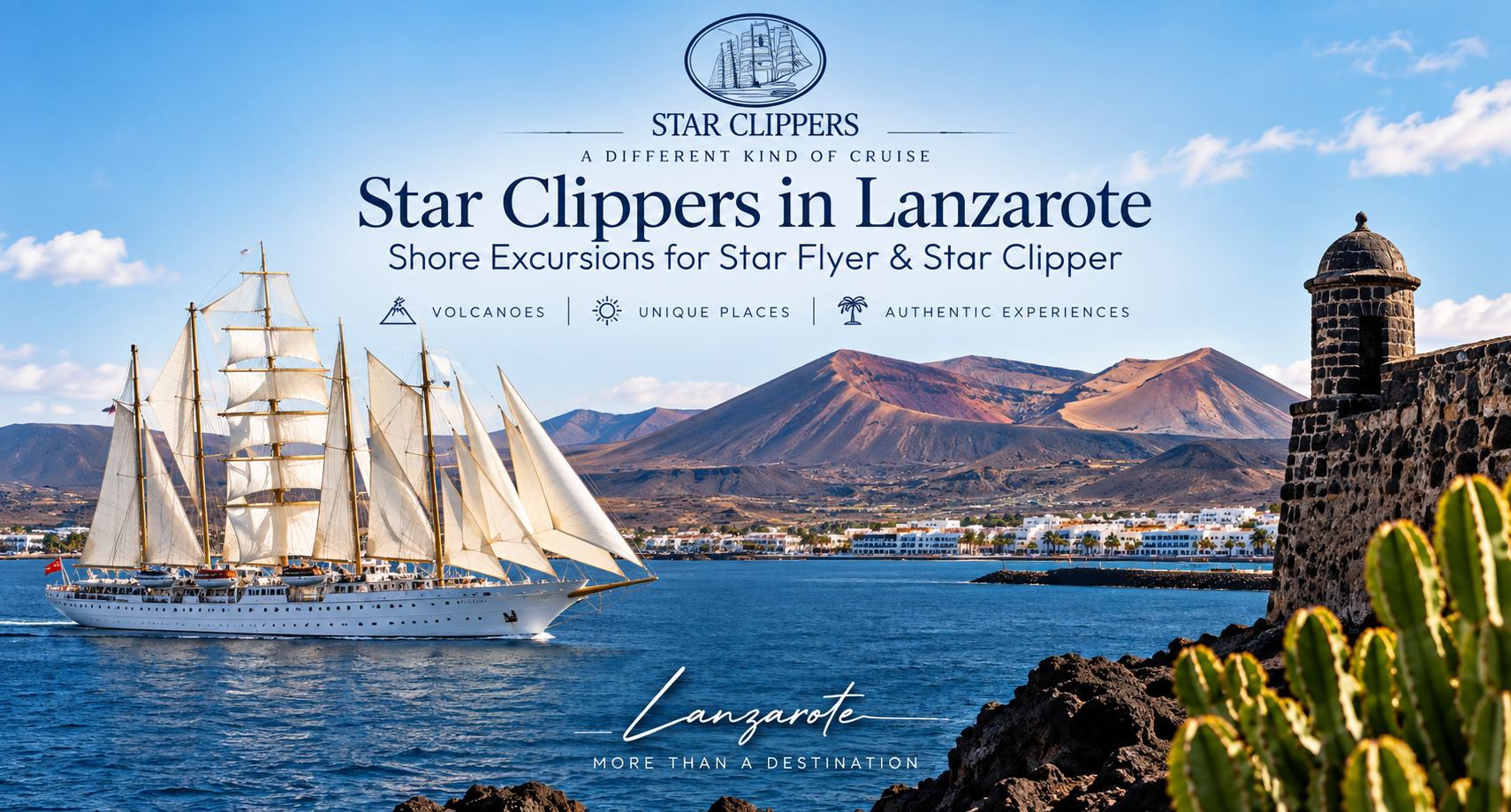Star clippers cruises lanzarote port call 2026 2027