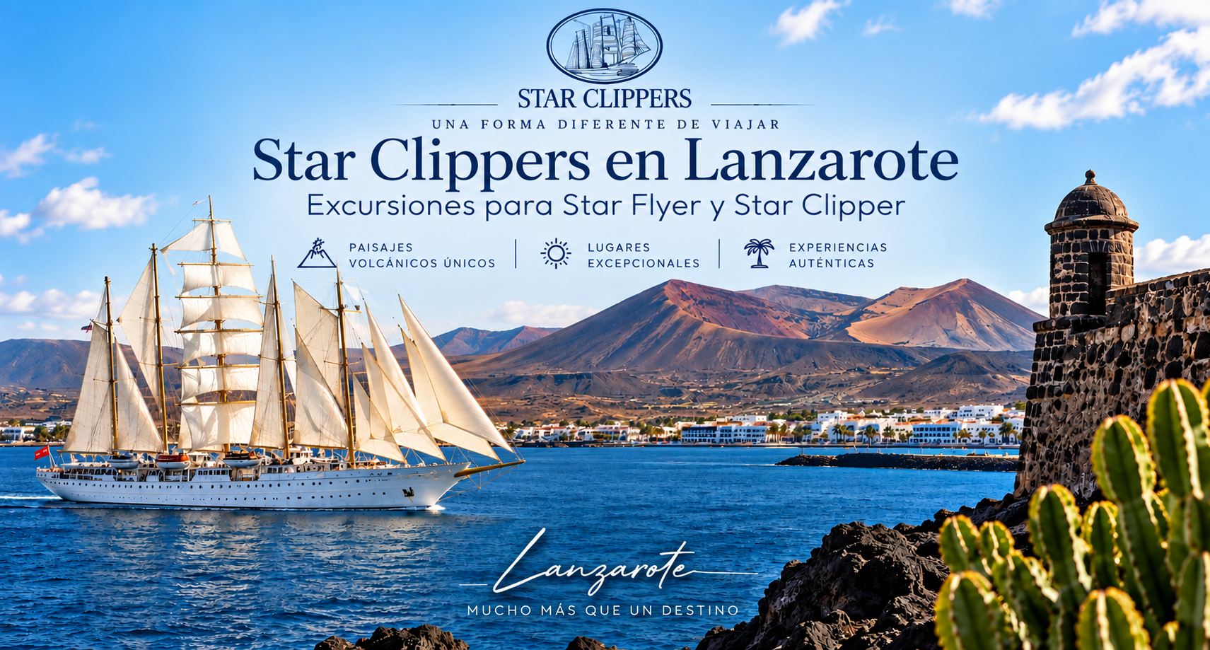 Star clippers cruises lanzarote port call 2026 2027 español