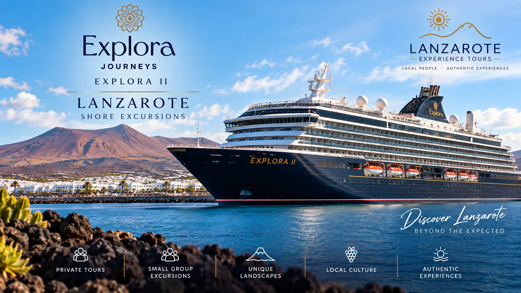 Explora II cruises lanzarote port call