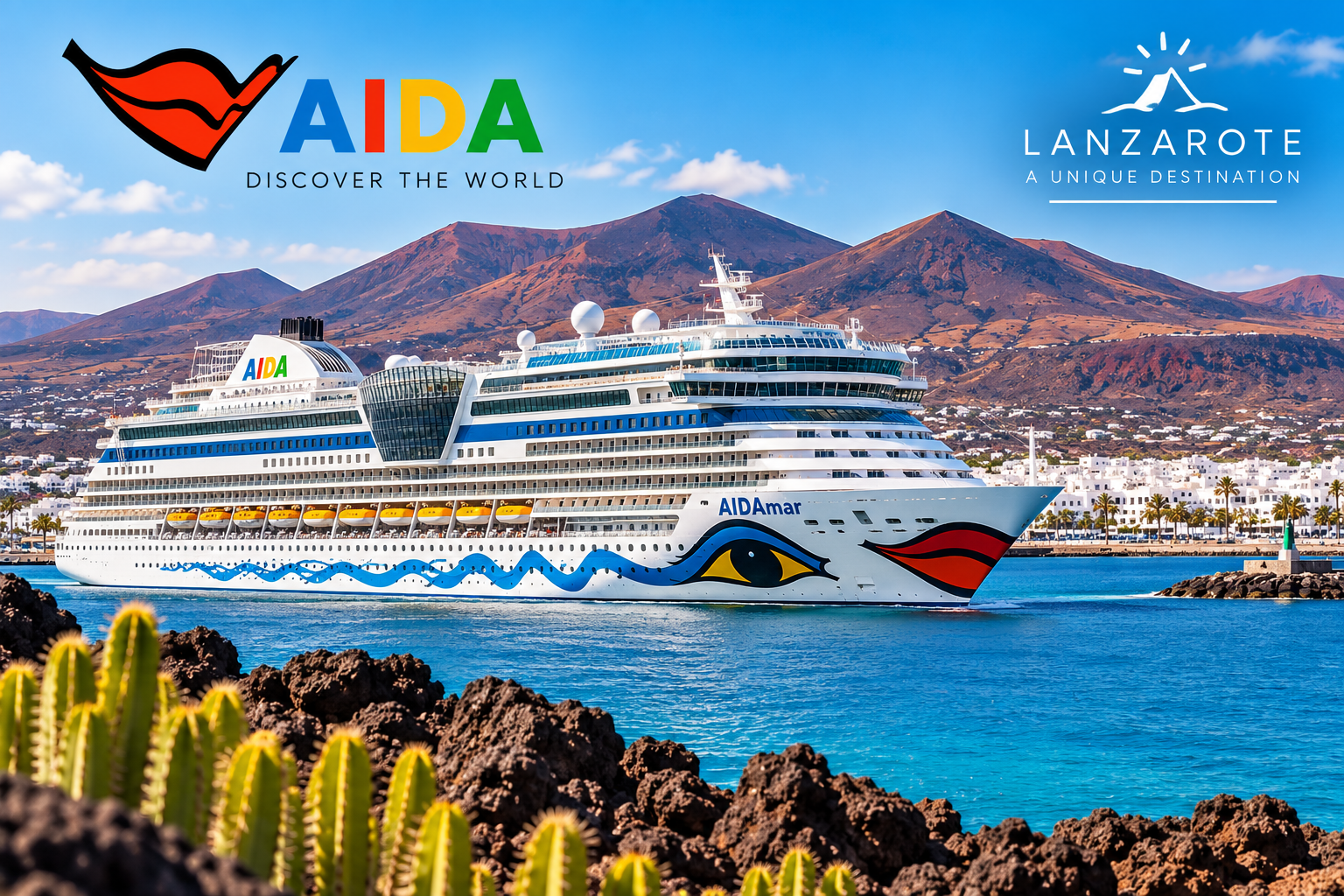 AIDAmar cruise lanzarote port call 2026 2027