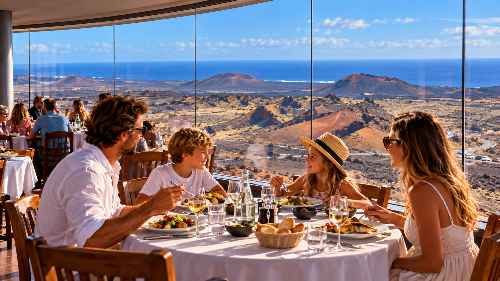 imagen familia restaurante el diablo bolg lanzrote experience tours