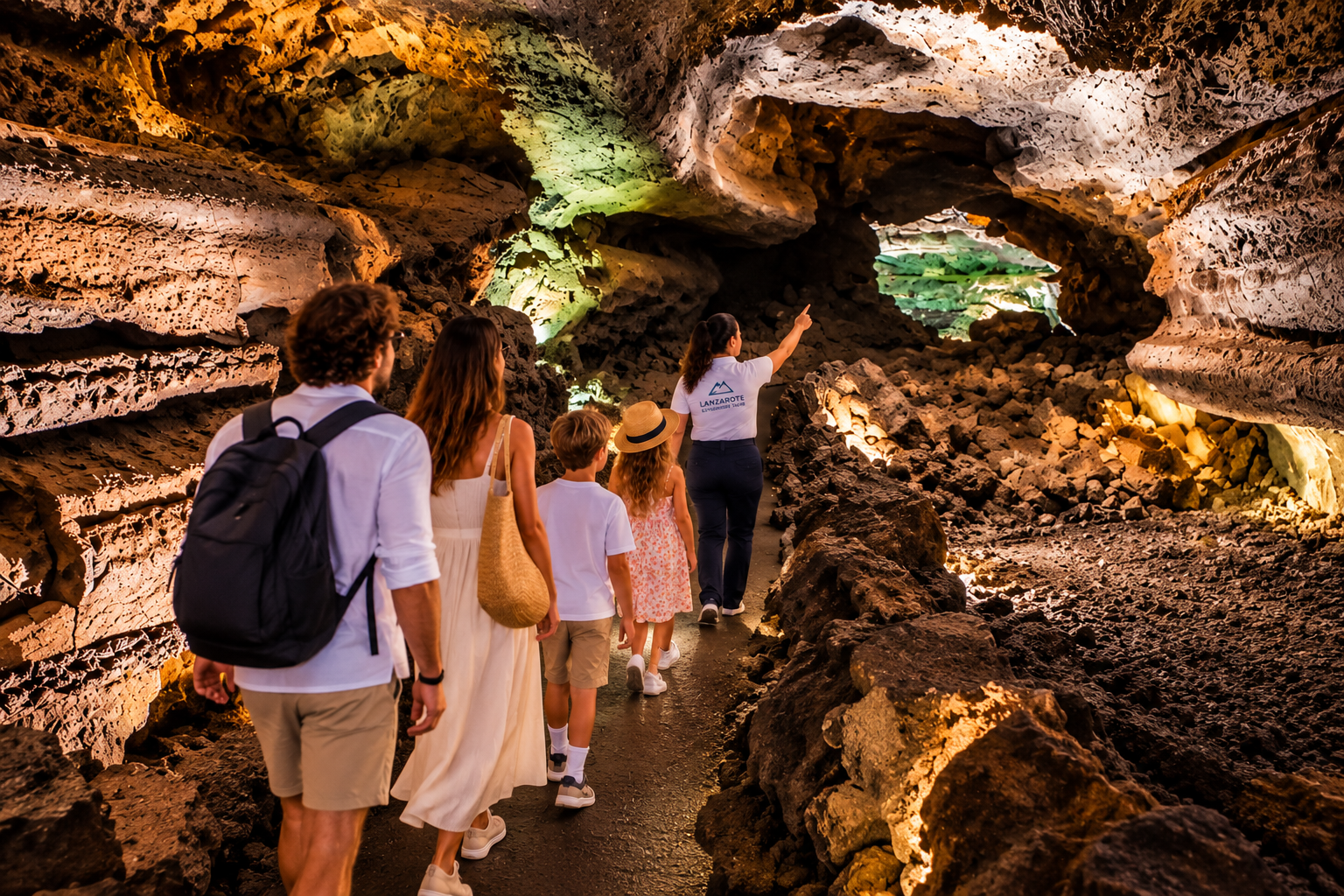 imagen familia blog cueva de los verdes lanzarote experience tours