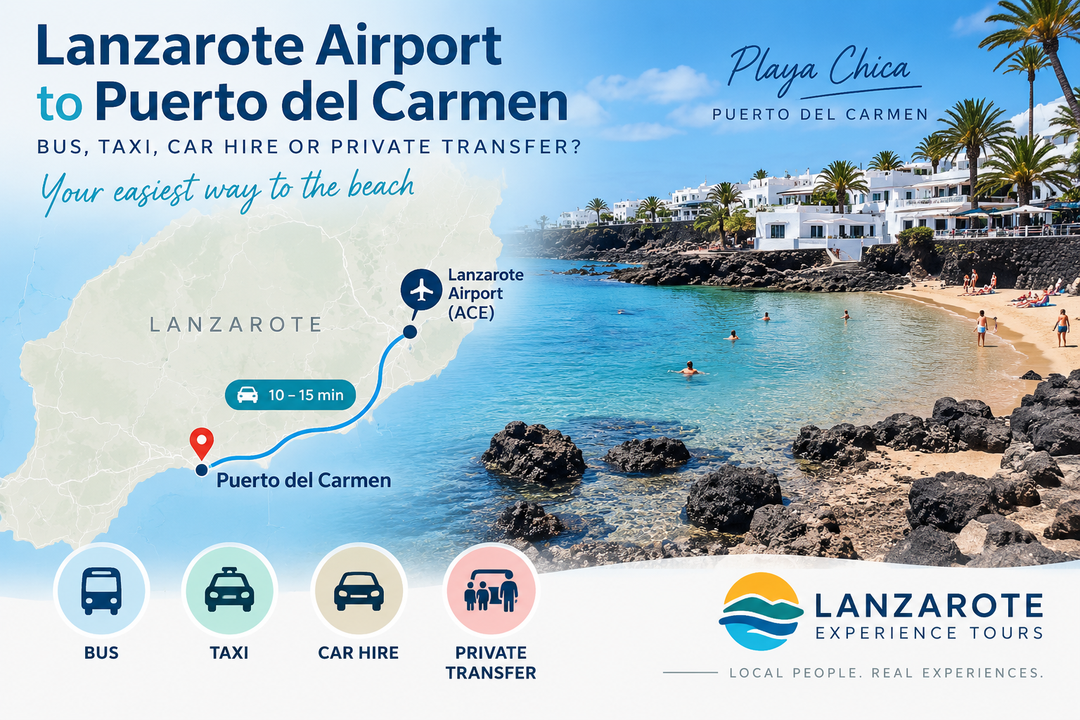 lanzarote airport to puerto del carmen transfer